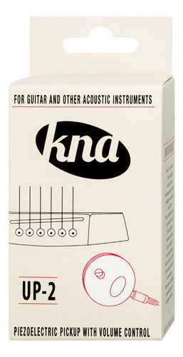 Pastilla Kna Instrumentos Acusticos Contacto Up2 Con Volumen