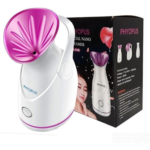 Imagem 2 de 6 de Vaporizador Facial Nano Rosto Higienizador Facial Portatil