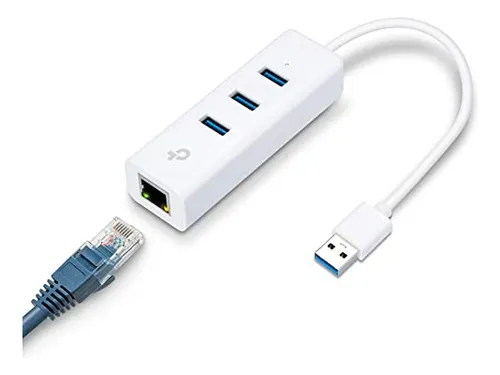 Adaptador Tp-link Usb 3.0 A Ethernet Con 3 Puertos - Pack
