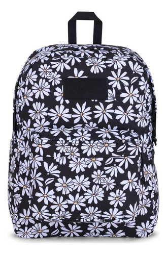 Mochila negra ligera y duradera Superbreak de Jansport