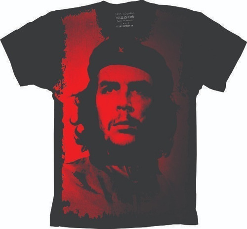 Camiseta Cuba Esquerda Socialismo Che Guevara Adulto Estampa