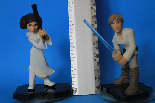 Luke Skywalker & Princess Leia Star Wars Disney Infinity (Usado)
