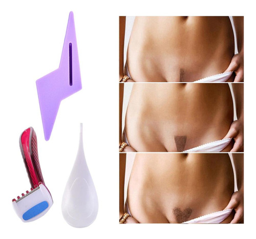 Bikini De Afeitado Portátil Privates Plantilla De Afeitado