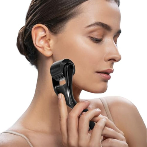 Rodillo Derma Para Barba Y Cabello Facial, Rodillo