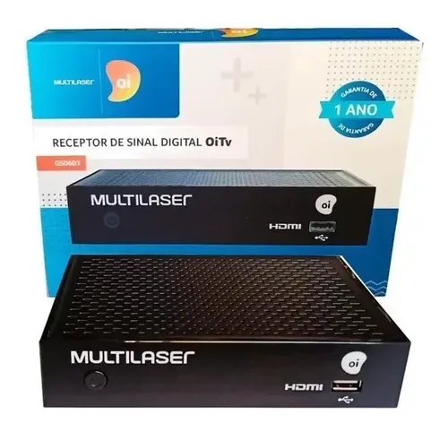 Receptor De Sinal Digital Oi Tv - Multilaser Preto | MercadoLivre