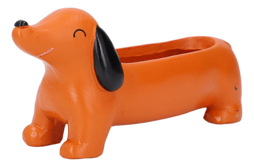 Maceta Dachshund Para Suculentas, Adorable, Eficiente Y Con