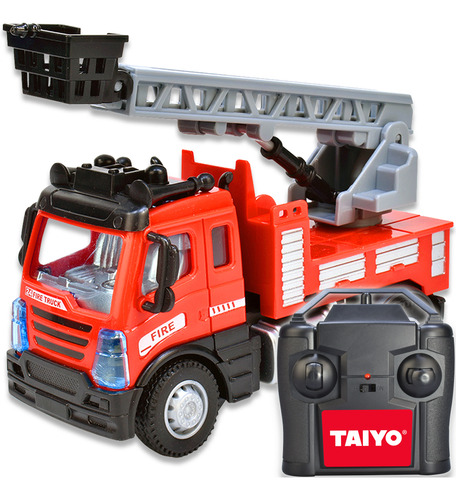 Taiyo Rc Fire Truck - Frecuencia De Transmisión De 2.4ghz, F