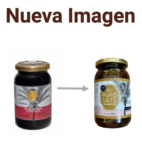Imagen 2 de 4 de Silan Natural, Jarabe De Datil, 500 Gr