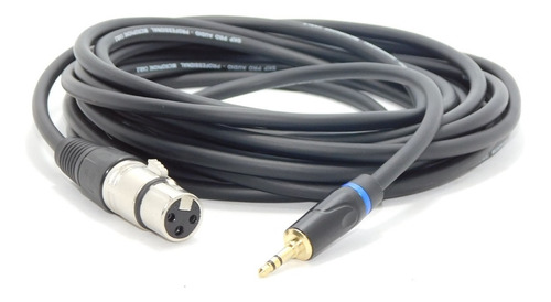 Cable Para Mic Rode Canon Hembra A Miniplug  X 6 Mts