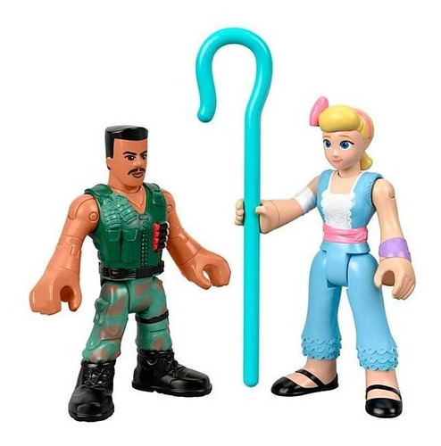 Toy Story 4 Imaginext Toy Bo Peep E Combate Carl - Mattel