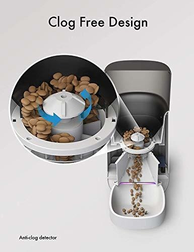 Petlibro Automatic Cat Feeder, 6l Auto Dry Food Dispenser Wi