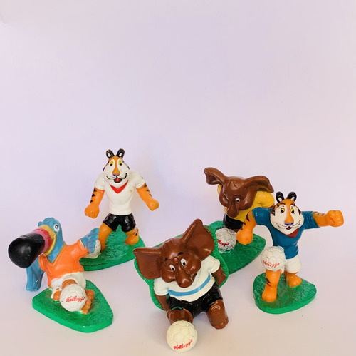 Figuras De Colección Kellogg's Fútbol Francia 98 Son 5 Pzs. (Usado)