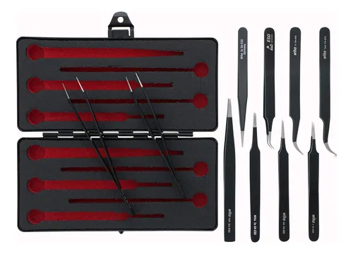 Pinza Segura Esd 10 Pieza