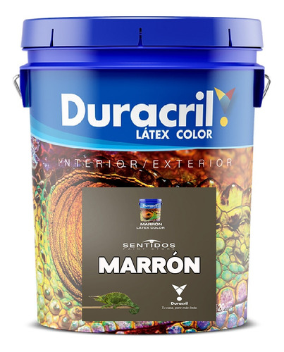 Pintura Látex Color Exterior Interior Duracril 20lts G1