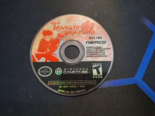 Tales Of Symphonia Nintendo Gamecube Disco 2 Solamente (Usado)