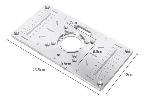 . Inserto For Tablero De Carpintería De Mesa Multifu Router