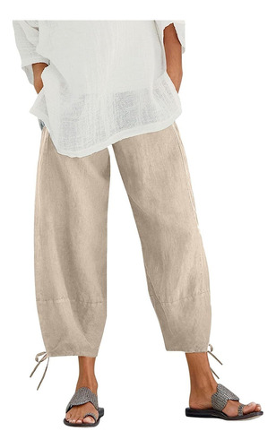 Pantalones De Pata Ancha Casual Summer Seven Pants