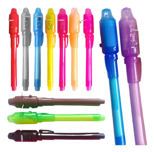 Pluma De Tinta Que Desaparece Pluma Uv Rotulador Invisible R