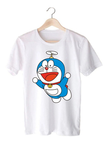 Remera Blanca Doraemon - Anime