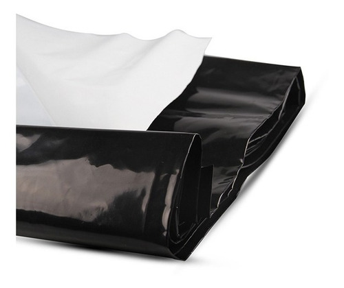 Nylon Blanco / Negro Silo Panda 120 Mic - Rollo 50 X 2 Mts