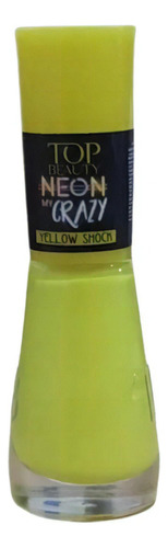 Top Beauty Esmalte Neon My Crazy Yellow Shock 9ml