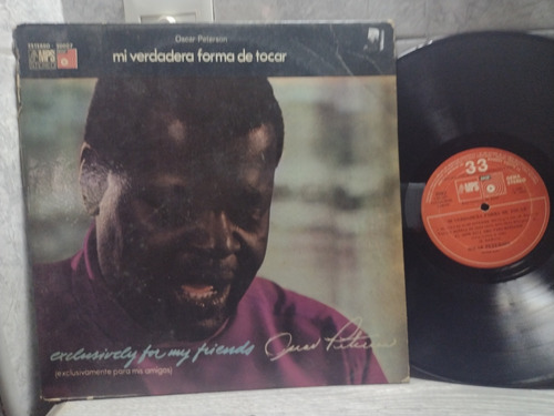 Oscar Peterson Mí Verdadera Forma De Tocar Lp Vinilo 