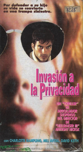 Invasion A La Privacidad Vhs Mili Avital Naomi Campbell 1996