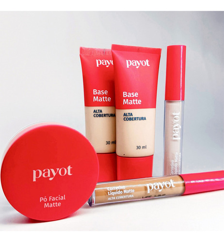 Kit Payot Alta Cobertura Base Cor 4 E Corretivo (2 Produtos)