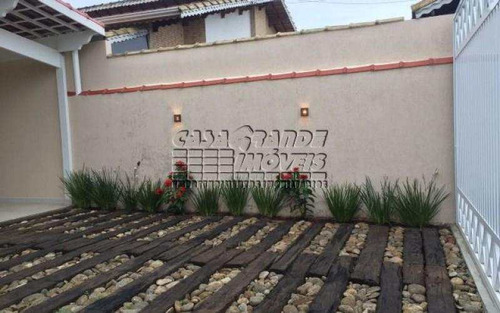Imagem 2 de 15 de Maravilhosa Casa Isolada Em Praia Grande, Vila Caiçara - V4779