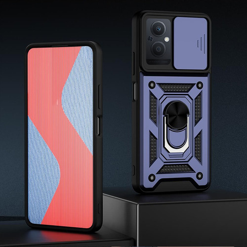 Funda Multifunción Para Oppo Reno 8z Con Película De Cristal
