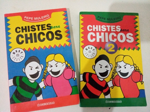 2 Libros Chistes Para Chicos Pepe Muleiro