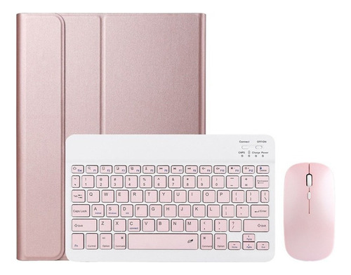 Z Funda Case Teclado Y Ratón Para Galaxy Tab S6 Lite 10.4