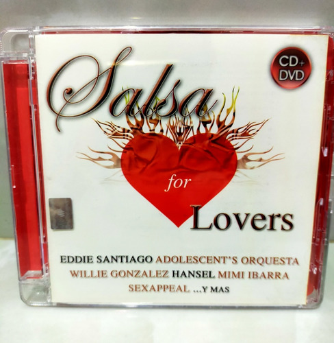 Salsa For Lovers.              Cd+dvd.