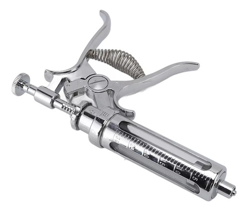 Injetor De Gado Com Seringa Contínua De Metal De 30 Ml Semi