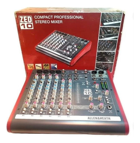 Consola Allen & Heath Zed 10 Phantom Power Mixer