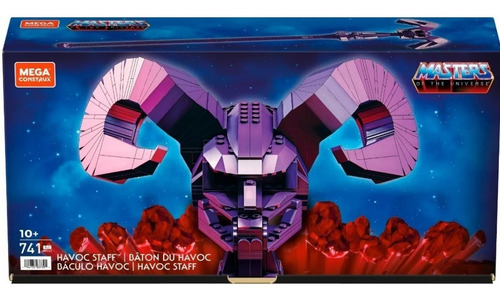 Mega Construx Juguete De Construcción Skeletor Havoc Staff