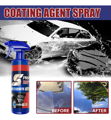 Cera En Aerosol Para Automóviles Con Revestimiento Superior,