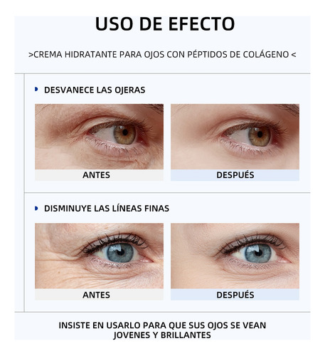 L Crema Hidratante For Ojos Con Péptidos De Colágeno
