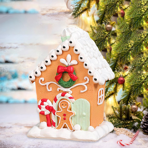 S Enfeite De Natal Gingerbread House Feito À Mão Para Lojas