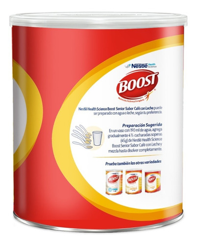 Alimento En Polvo Boost® Senior Café Con Leche 370g