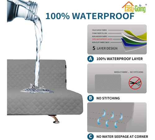 Funda De Sofá Para Futón, Funda Impermeable Para Sofá, Funda