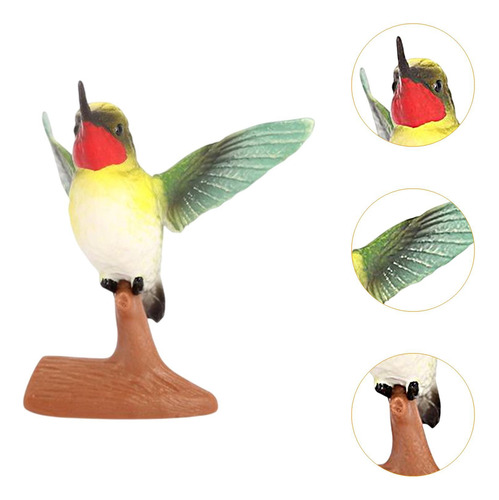Estatua De Figura De Colibrí 3241