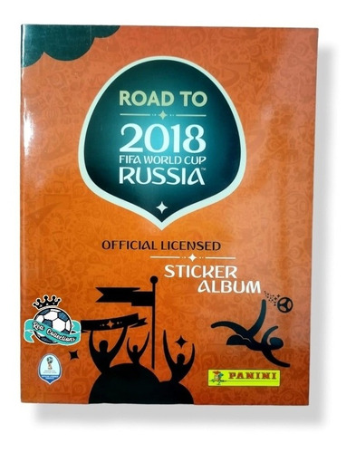 Álbum De Estampas Road To Rusia 2018 Vacío ( Panini)
