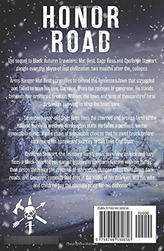 Honor Road A Black Autumn Saga (the Black Autumn..., de Ross, Jason. Editorial Independently Published en inglés