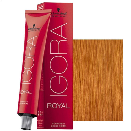Igora Royal 9-7 Rubio extra claro cobre 60g tono 9-7