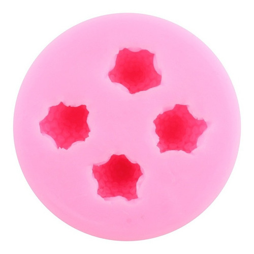 5pcs Molde De Silicona Frutas Fresa Frambuesa Fondant Resina