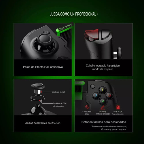 Gamepad Joystick Gamesir X4 Aileron Bluetooth Ultimate Pass