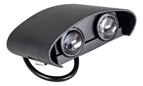 Luminária De Parede Preta De Led 4.000k 4w - Noll Cor Preto 127/220V