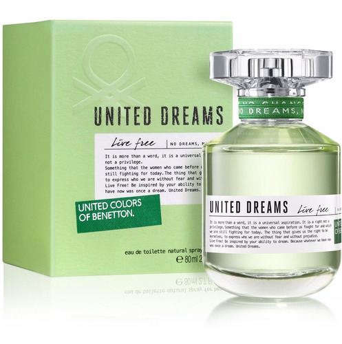 Perfume Benetton United Dreams Live Free