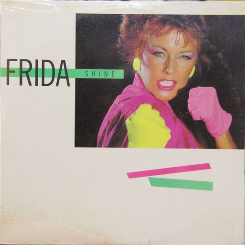 Disco Lp - Frida / Shine. Album (1985)